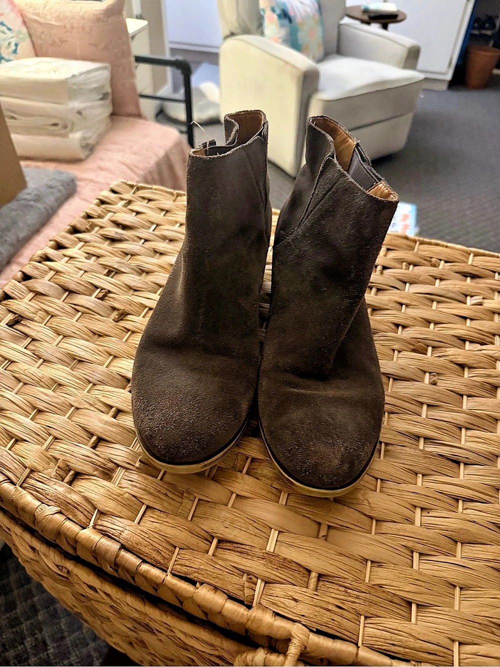Lucky Brand Brown Ankle Boots